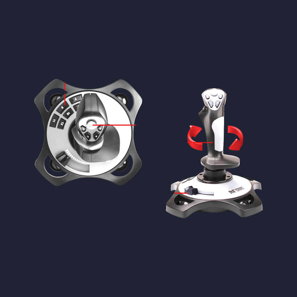 Ant Esports Flight Simulator Controls Joystick