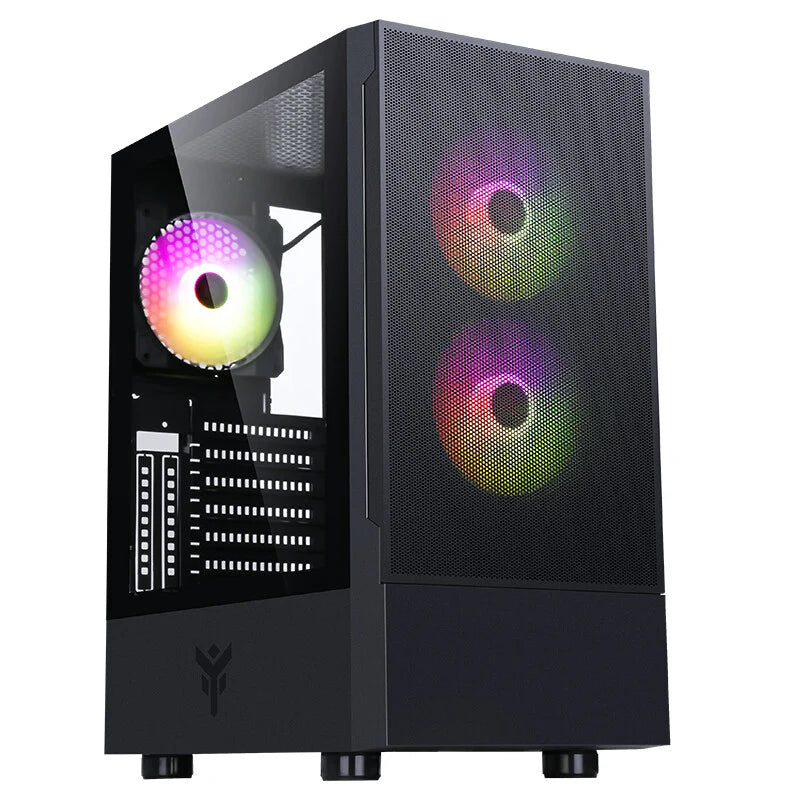 PIXEL - PC Gaming RYZEN 5 5600 6 Core fino a 4.40GHz, RX 7600 8GB, Ram 16Gb 3200MHz, SSD NVMe 1000GB, WiFi, Windows 11 pro, Pc Desktop Gaming