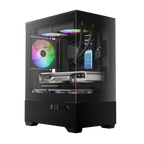 KAIROS BLAKE - PC Gaming RYZEN 5 4500 6 Core fino a 4.40GHz, RX 7600 8GB, Ram 16Gb 3200MHz, SSD NVMe 1000GB, WiFi, Windows 11 pro, Pc Desktop Gaming