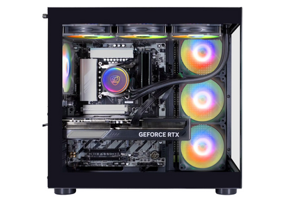KAIROS CASTOR Pc Gaming Ryzen 7 5800X 8 Core, RTX 5070 12Gb, RAM 32Gb DDR4 3200Mhz, SSD NVMe 1000Gb, Dissipatore a Torre LCD , Windows 11 Pro