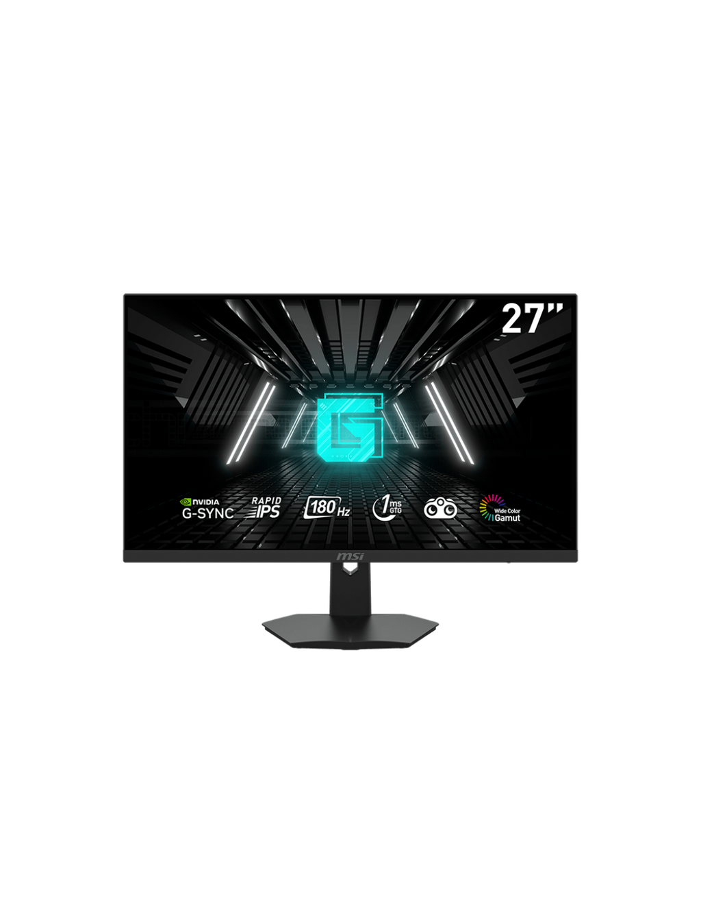 MSI MONITOR GAMING G274F 27'' 1920x1080 FHD 169 RAPID IPS FLAT 180Hz G-SYNC com